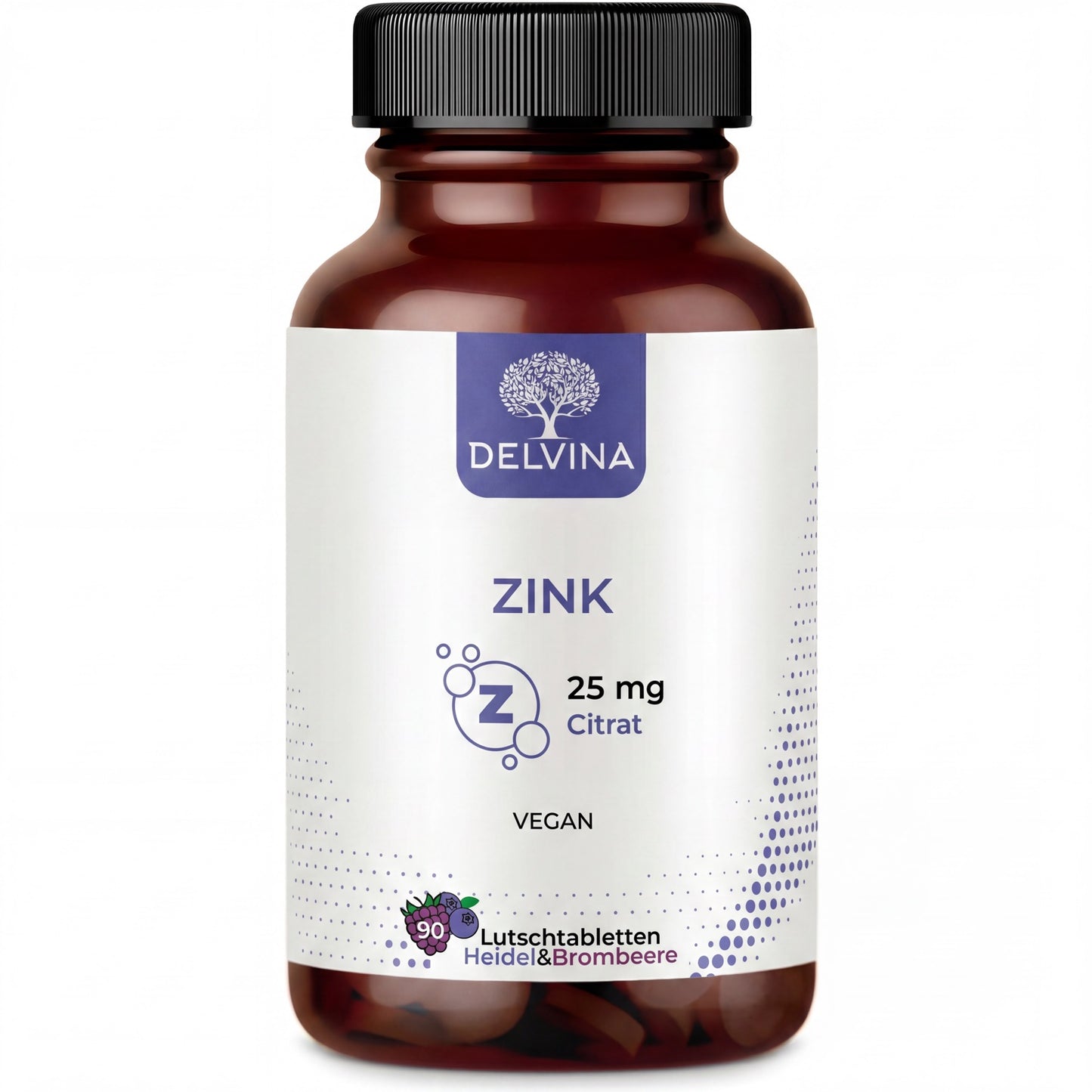 Zink Lutschtabletten - Heidel & Brombeere