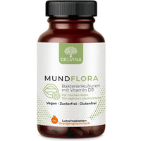 Delvina MundFlora Lutschtabletten Orange Produktbild