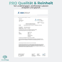 Delvina MundFlora+ PRO Laborzertifikat GBA Group