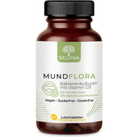 Delvina MundFlora Lutschtabletten Jahresvorrat 365 Stück Zitrone
