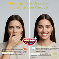 Delvina MundFlora Vorher-Nachher Mundflora Verbesserung