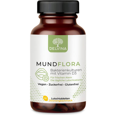 Delvina MundFlora Lutschtabletten Zitrone hauptbild