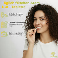 Delvina MundFlora Lutschtabletten Zitrone anwendung